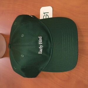 AG1 Early Bird Hat Green Baseball Cap Adjustable Strapback NWT New With Tags